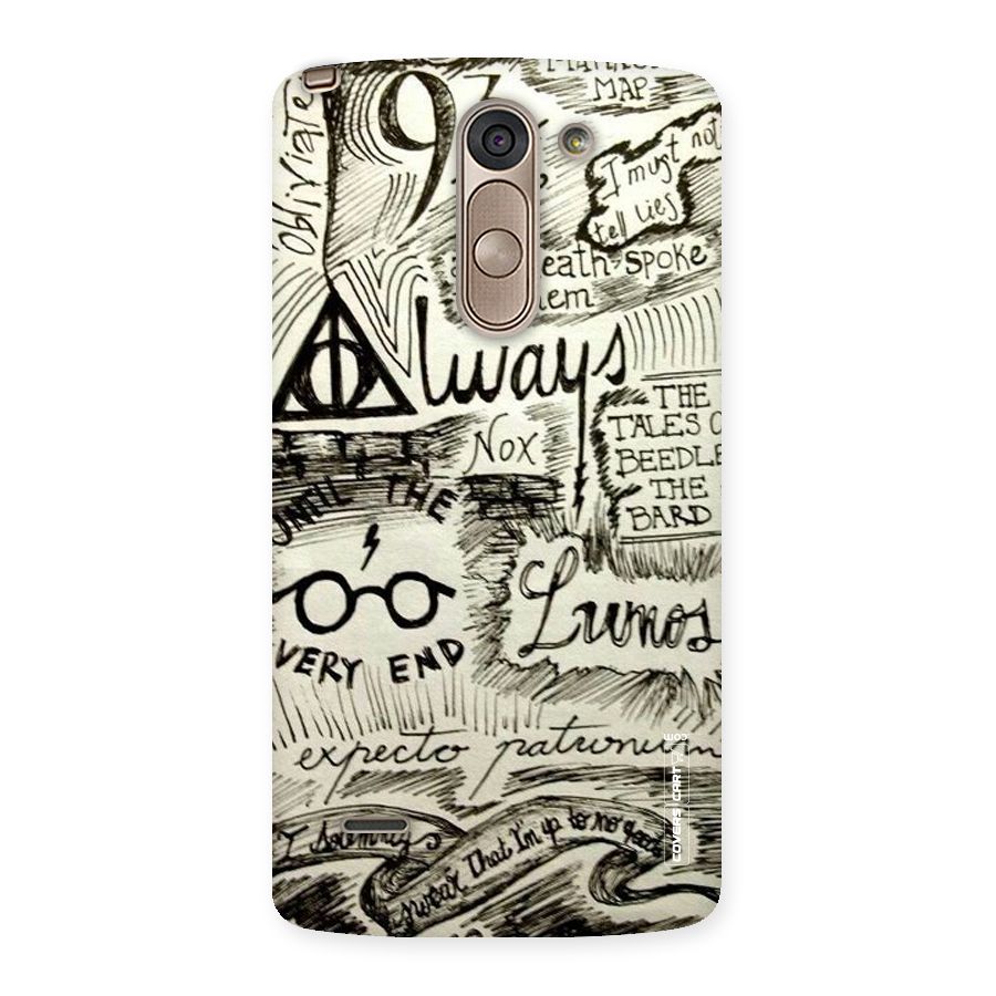Doodle Art Back Case for LG G3 Stylus