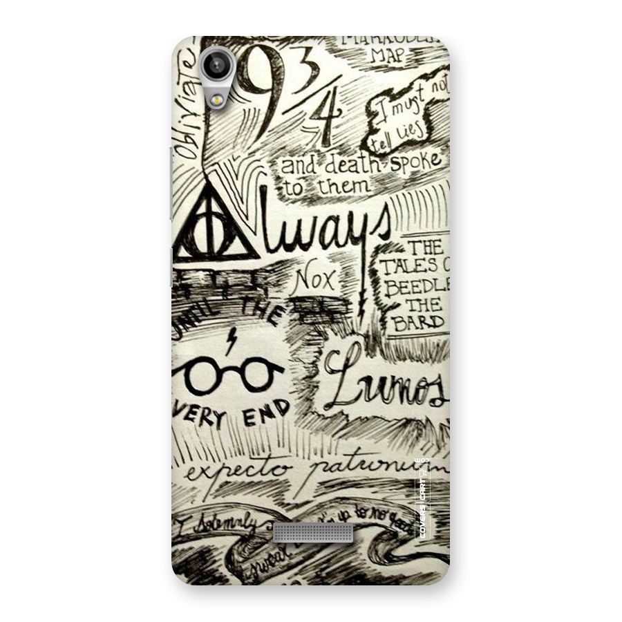 Doodle Art Back Case for Lava-Pixel-V1