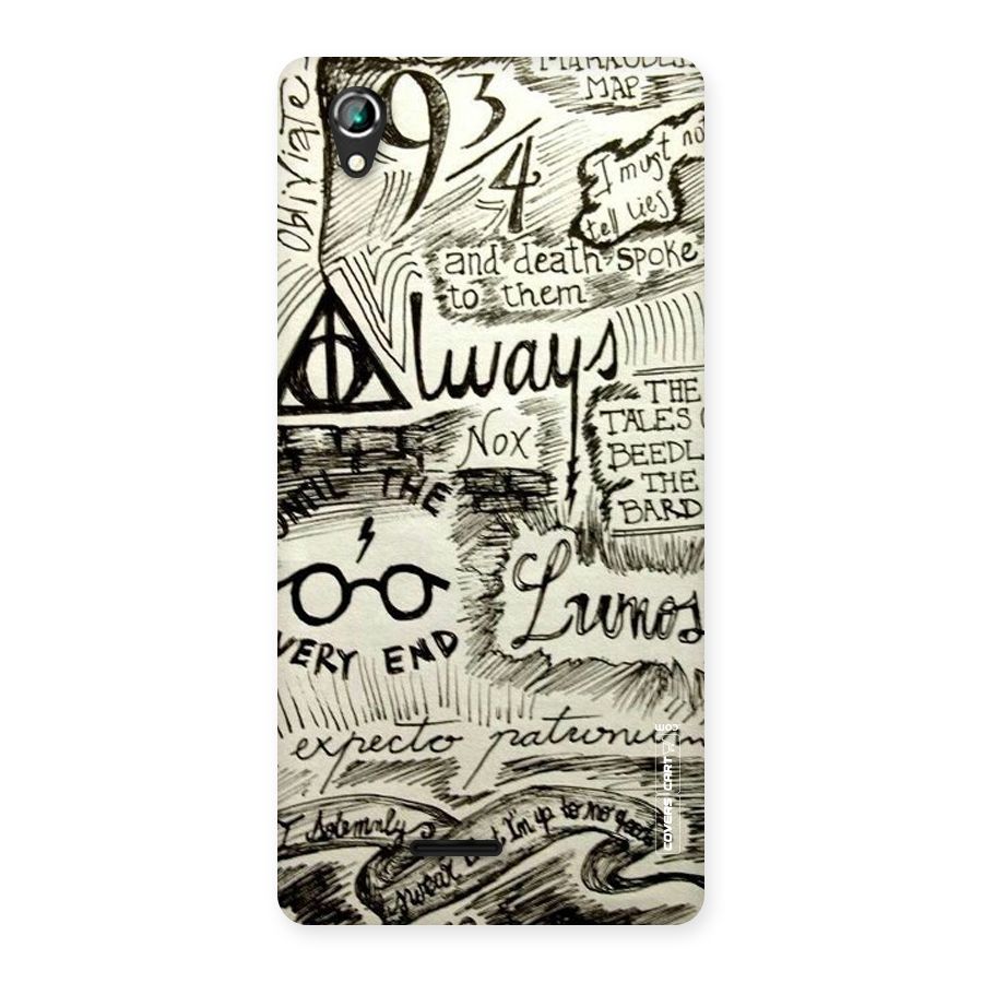 Doodle Art Back Case for Lava Iris 800