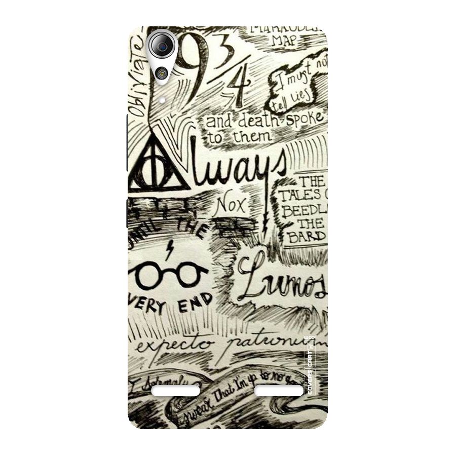 Doodle Art Back Case for Lenovo A6000 Plus