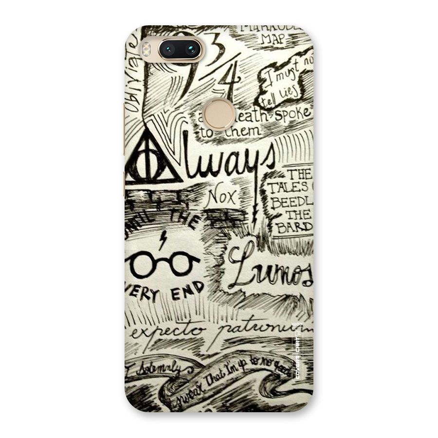 Doodle Art Back Case for Mi A1