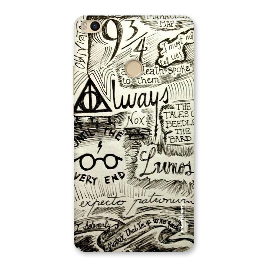 Doodle Art Back Case for Mi Max 2