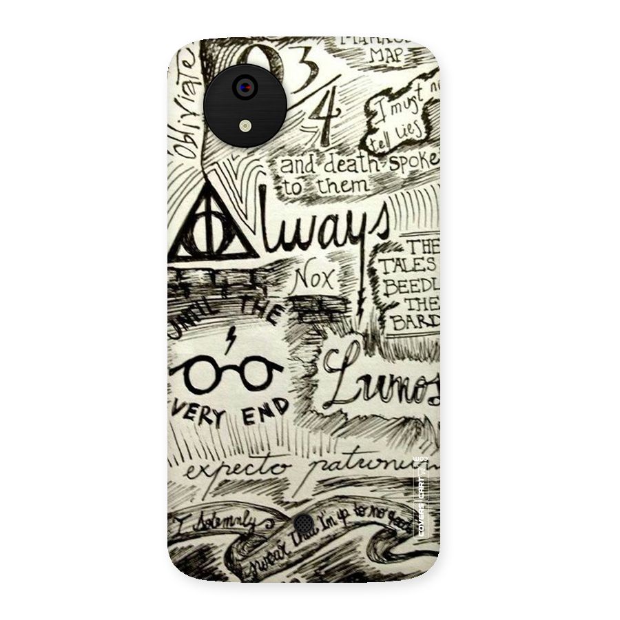 Doodle Art Back Case for Micromax Canvas A1