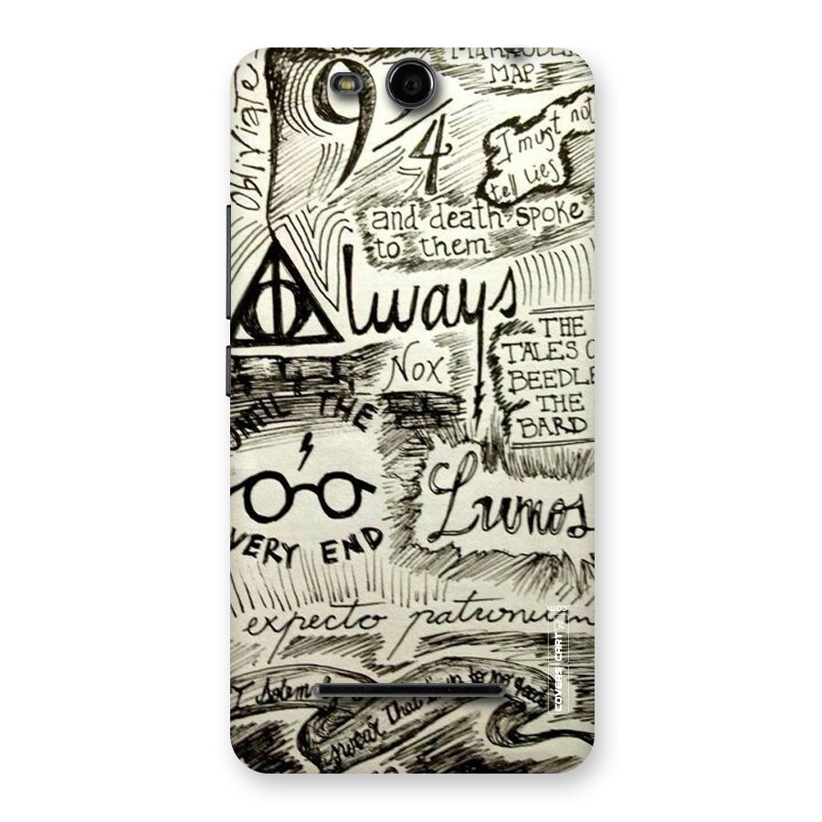 Doodle Art Back Case for Micromax Canvas Juice 3 Q392
