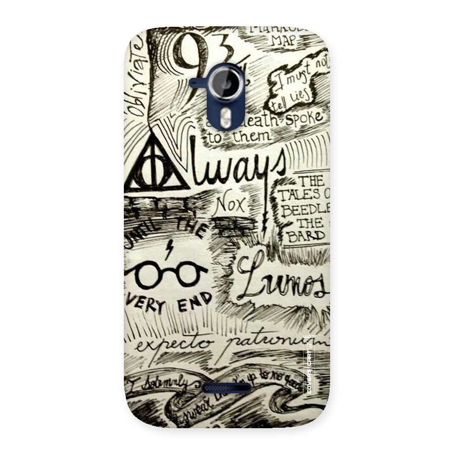 Doodle Art Back Case for Micromax Canvas Magnus A117