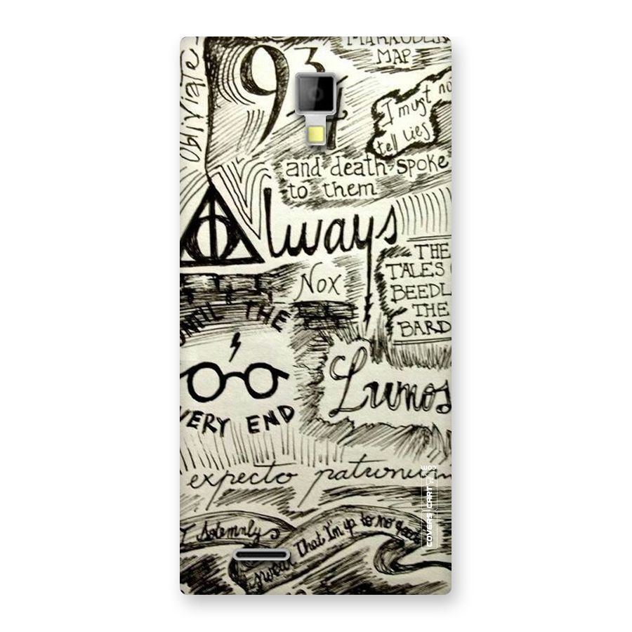 Doodle Art Back Case for Micromax Canvas Xpress A99