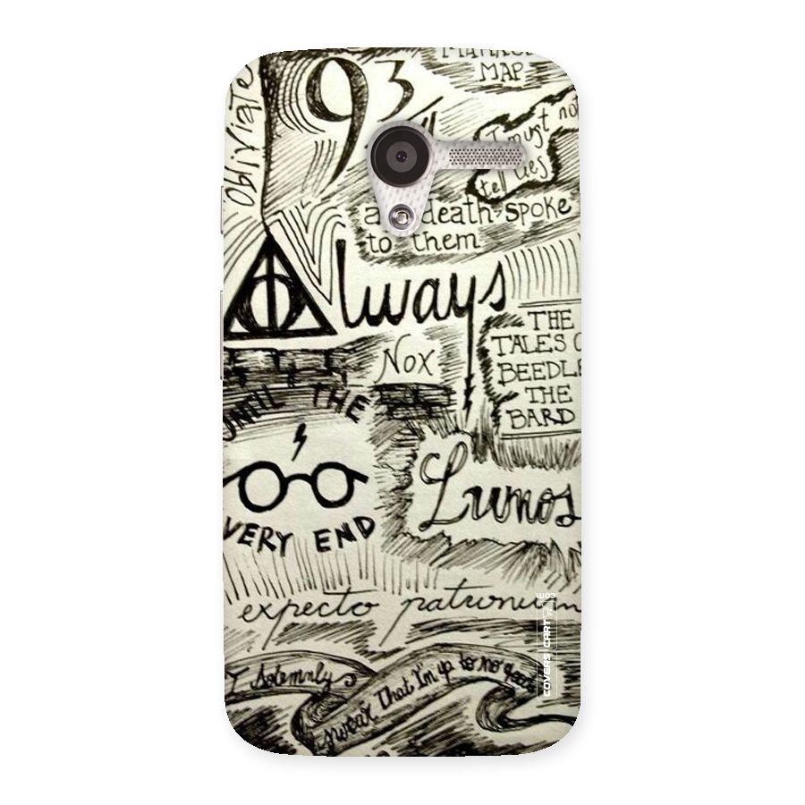 Doodle Art Back Case for Moto X