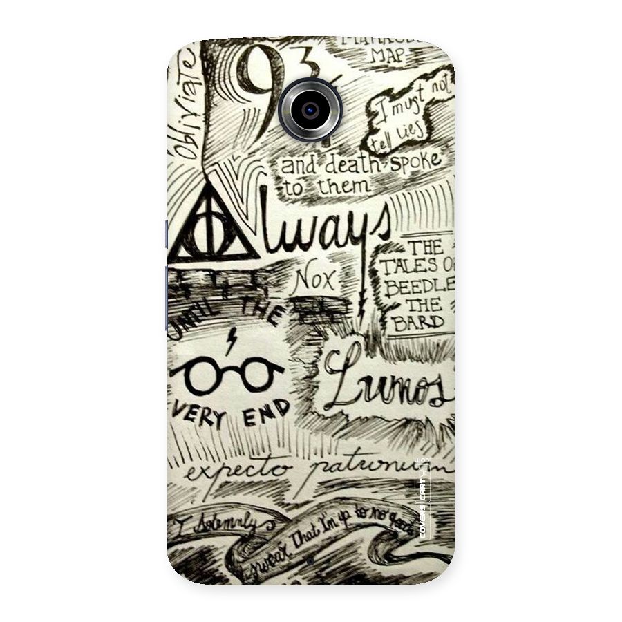 Doodle Art Back Case for Nexsus 6