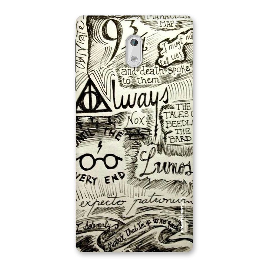 Doodle Art Back Case for Nokia 3