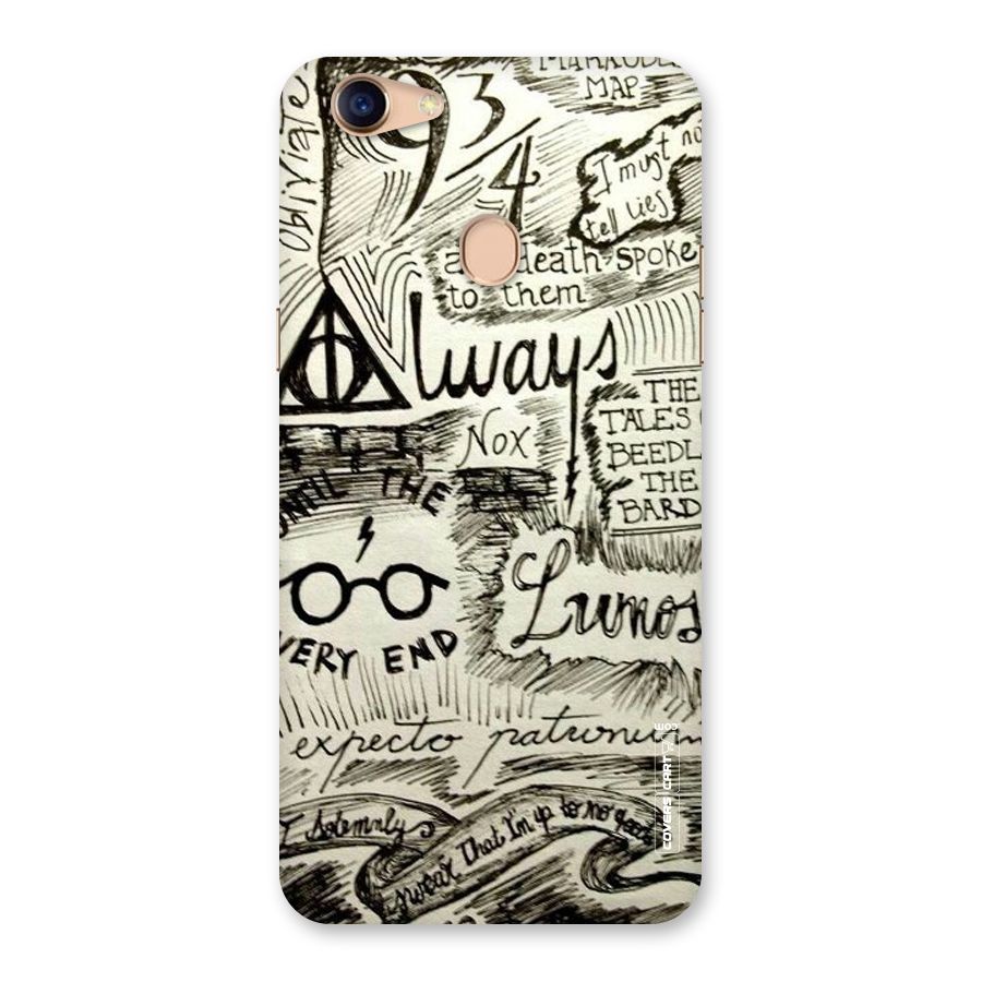 Doodle Art Back Case for Oppo F5