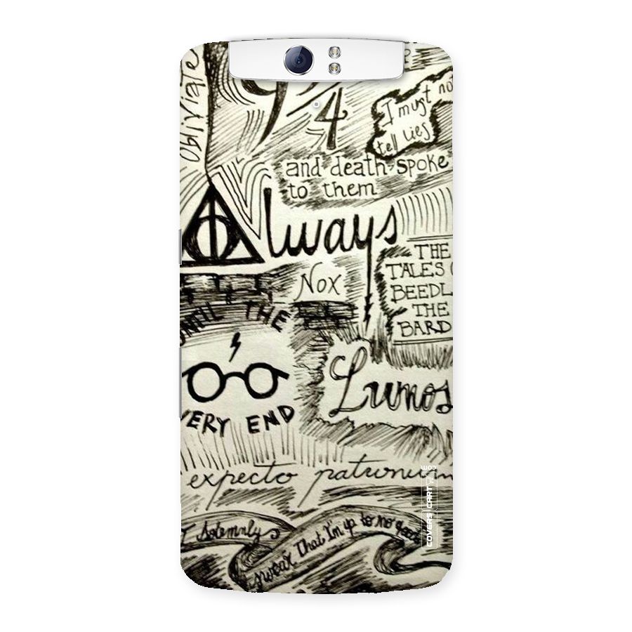 Doodle Art Back Case for Oppo N1