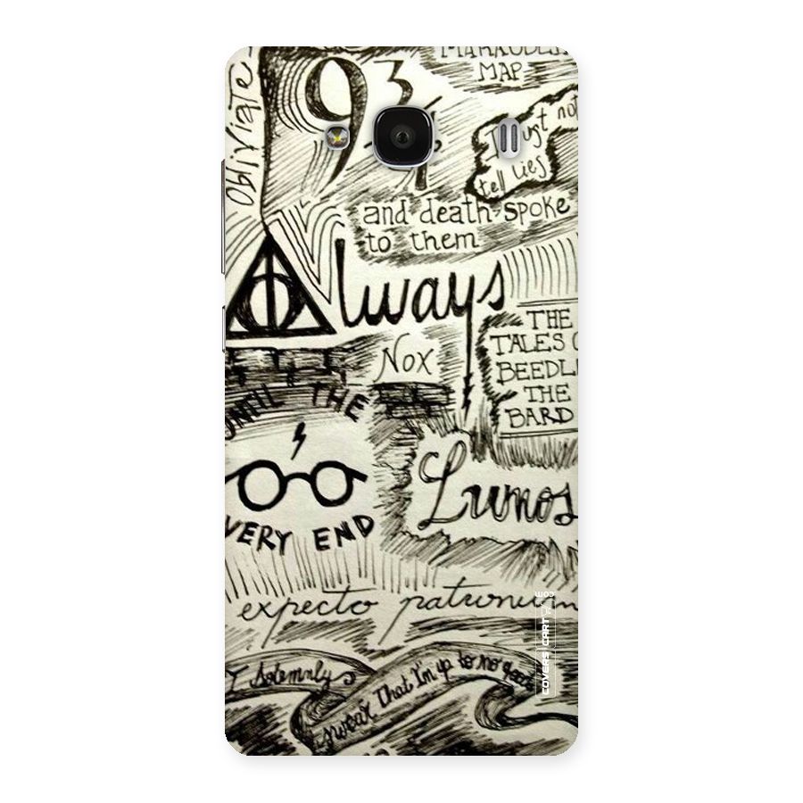 Doodle Art Back Case for Redmi 2