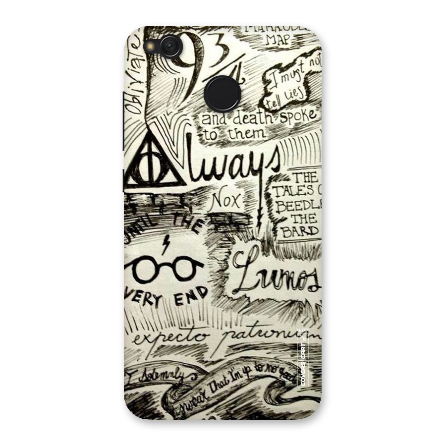 Doodle Art Back Case for Redmi 4