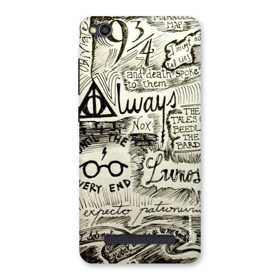 Doodle Art Back Case for Redmi 4A