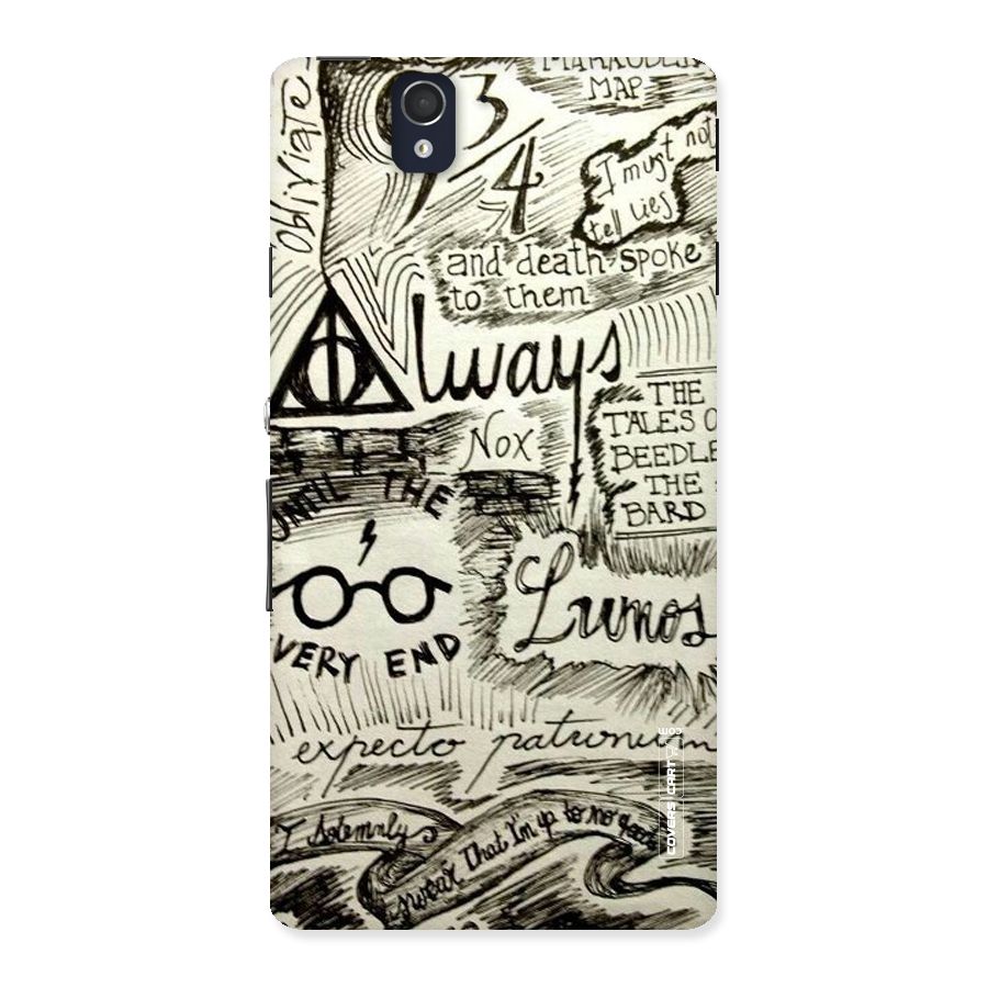 Doodle Art Back Case for Sony Xperia Z