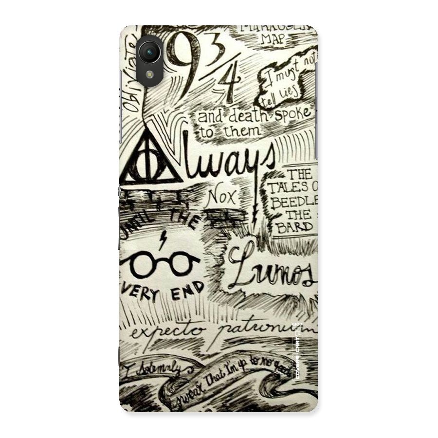 Doodle Art Back Case for Sony Xperia Z2