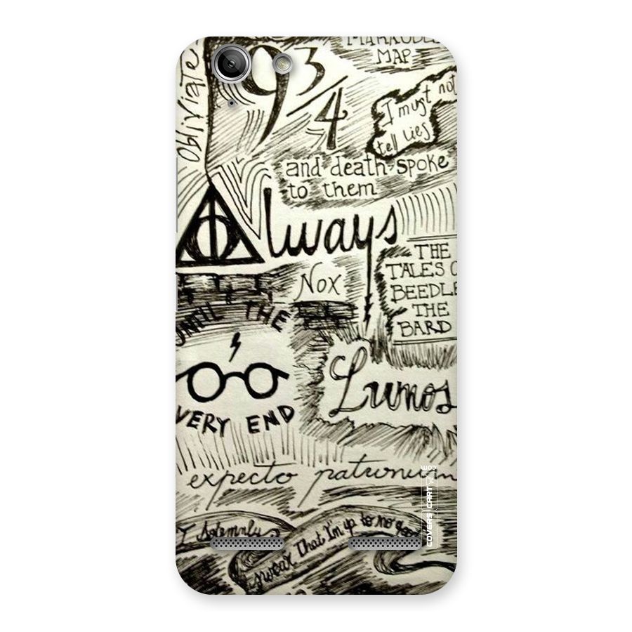 Doodle Art Back Case for Vibe K5