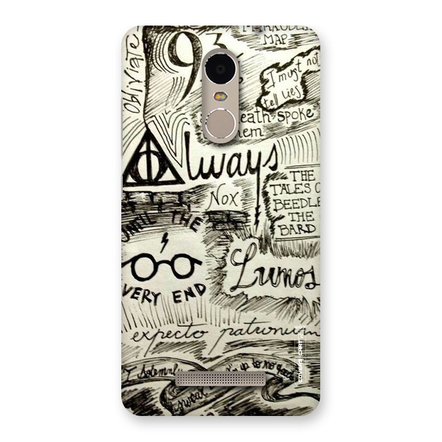 Doodle Art Back Case for Xiaomi Redmi Note 3