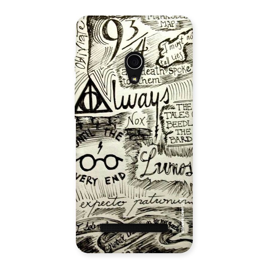Doodle Art Back Case for Zenfone 5