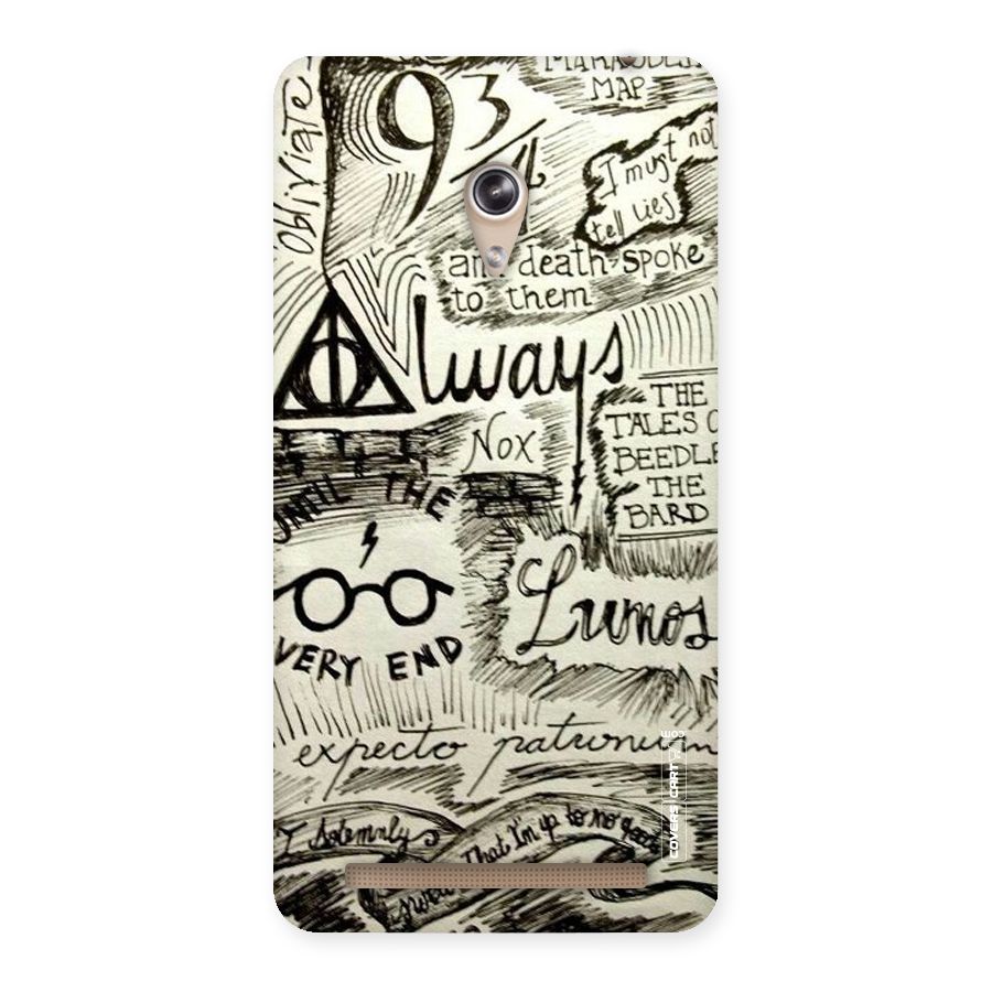 Doodle Art Back Case for Zenfone 6