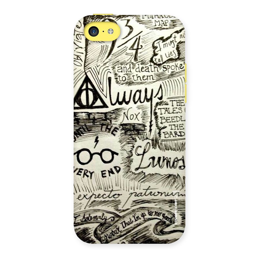 Doodle Art Back Case for iPhone 5C