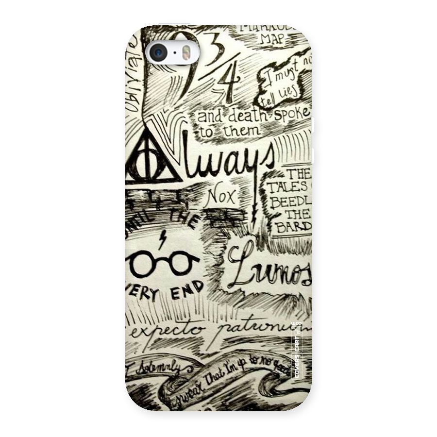 Doodle Art Back Case for iPhone SE