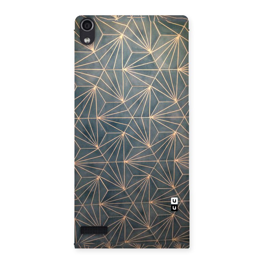 Dotted Lines Pattern Back Case for Ascend P6