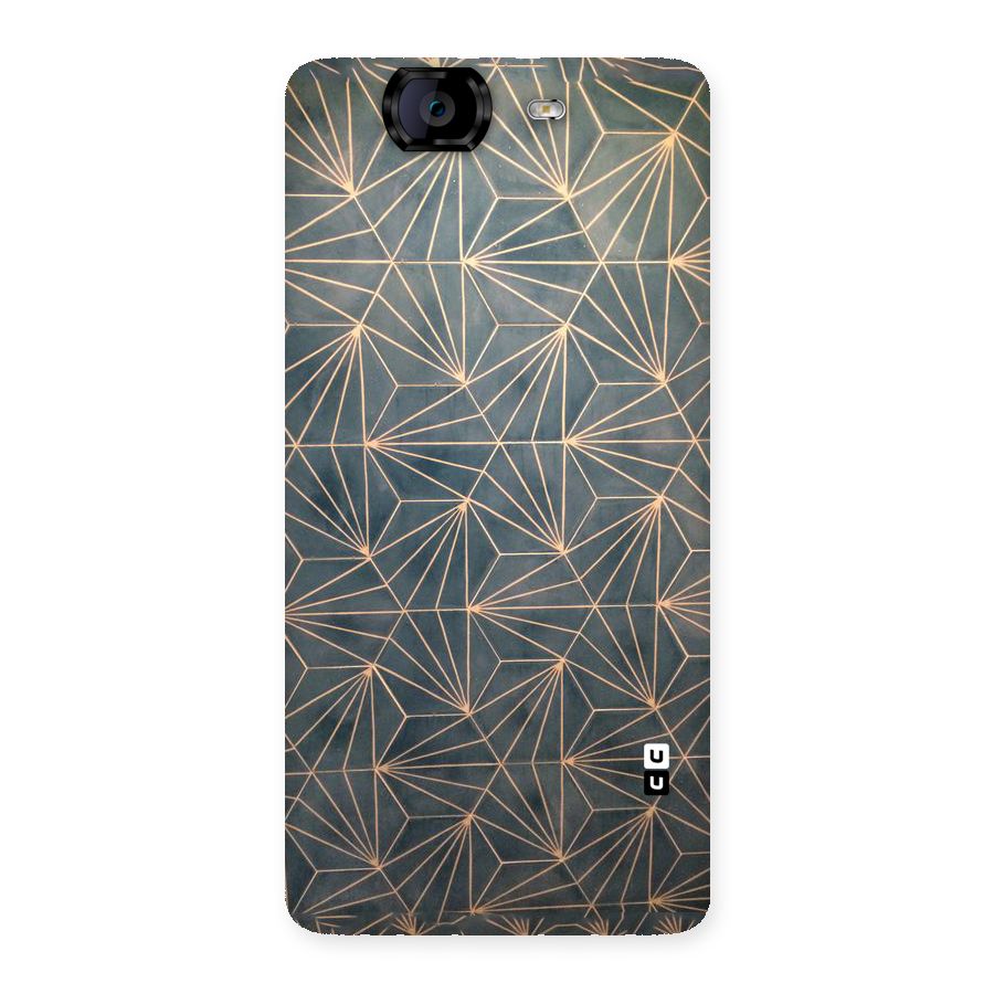 Dotted Lines Pattern Back Case for Canvas Knight A350