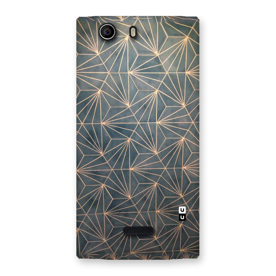 Dotted Lines Pattern Back Case for Canvas Nitro 2 E311