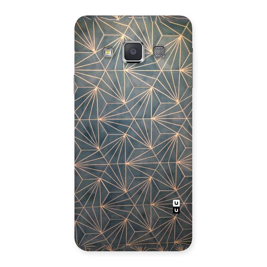 Dotted Lines Pattern Back Case for Galaxy A3