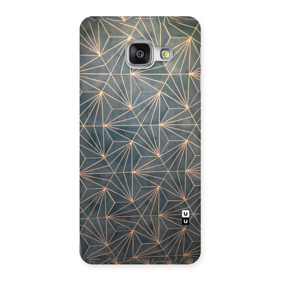 Dotted Lines Pattern Back Case for Galaxy A3 2016