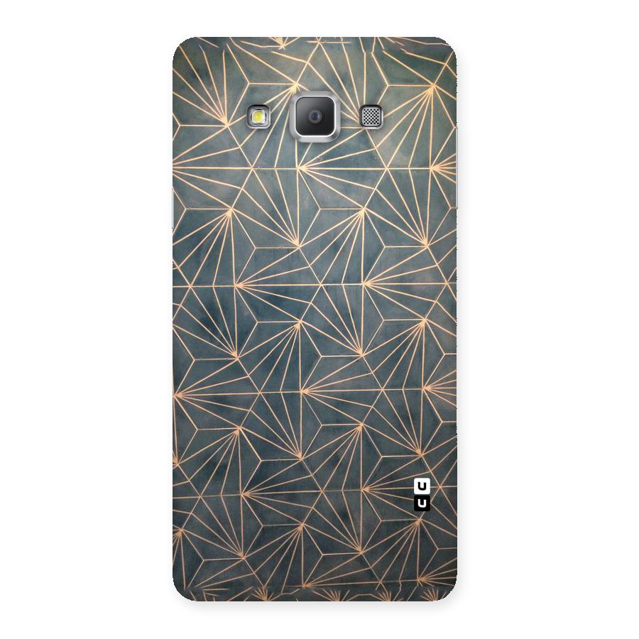 Dotted Lines Pattern Back Case for Galaxy A7