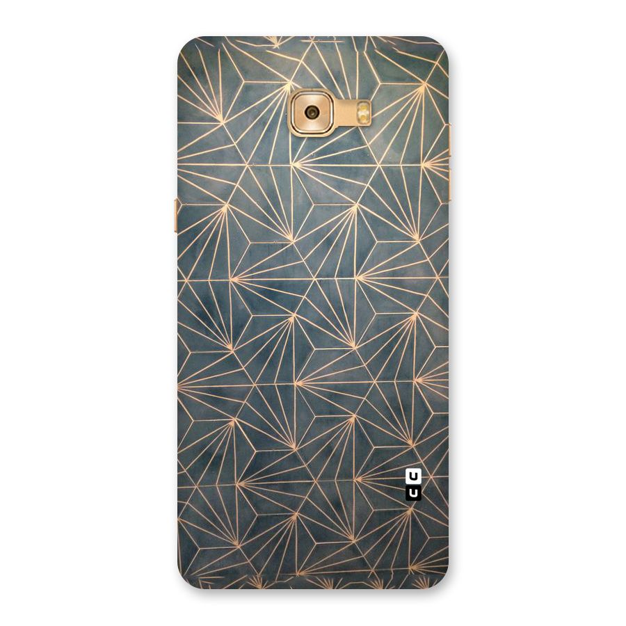 Dotted Lines Pattern Back Case for Galaxy C9 Pro