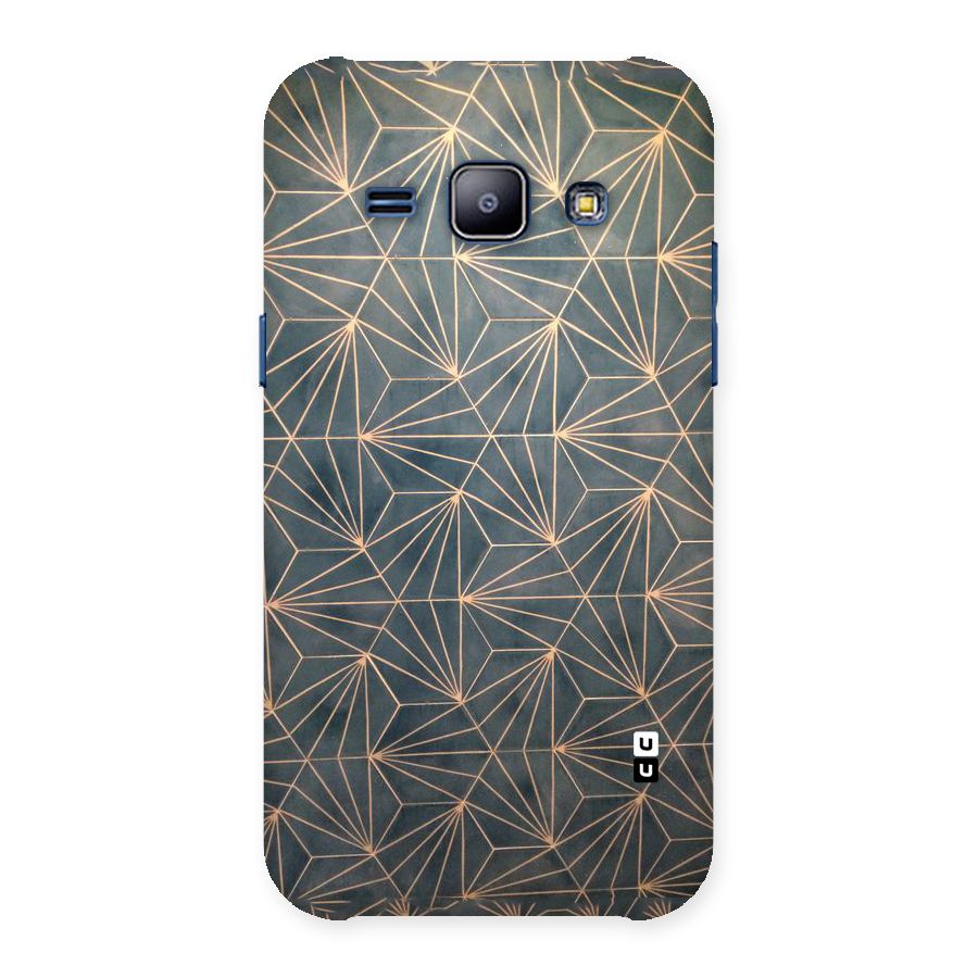 Dotted Lines Pattern Back Case for Galaxy J1