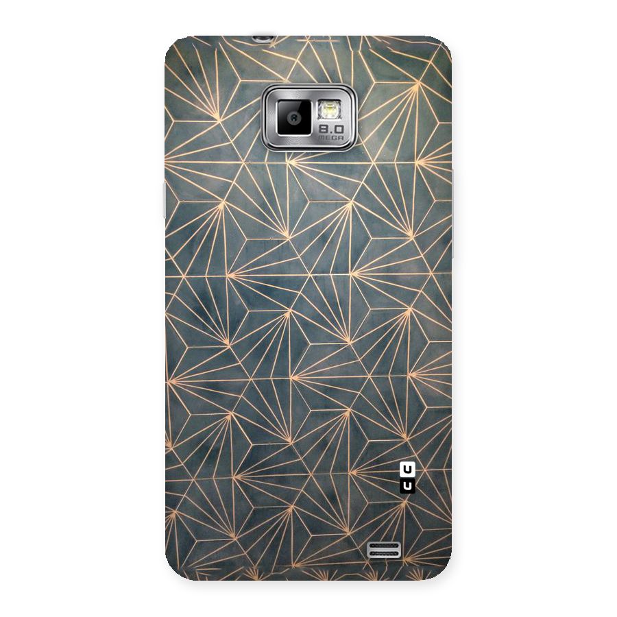 Dotted Lines Pattern Back Case for Galaxy S2