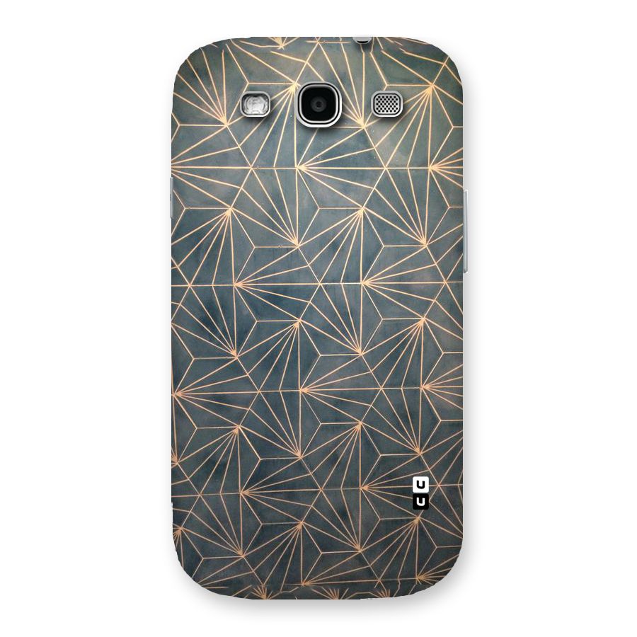 Dotted Lines Pattern Back Case for Galaxy S3