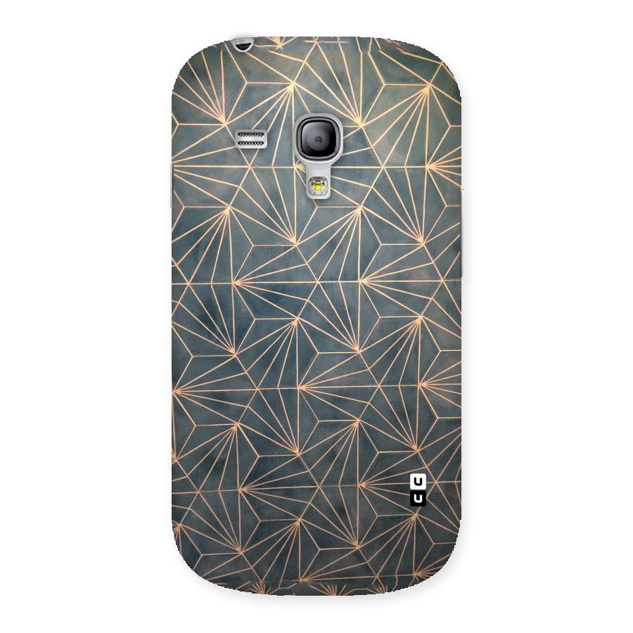 Dotted Lines Pattern Back Case for Galaxy S3 Mini