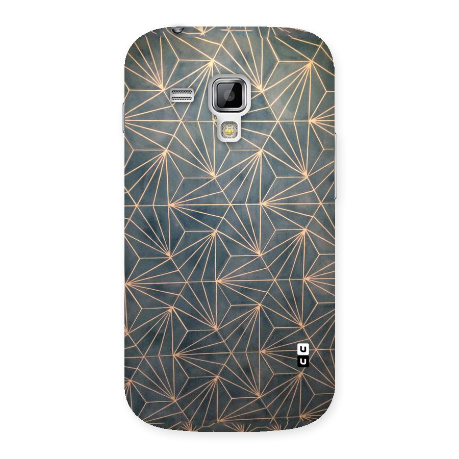 Dotted Lines Pattern Back Case for Galaxy S Duos