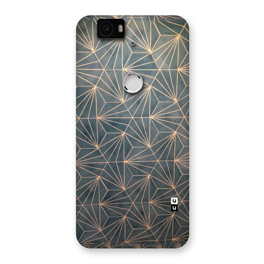 Dotted Lines Pattern Back Case for Google Nexus-6P
