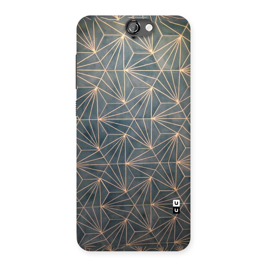 Dotted Lines Pattern Back Case for HTC One A9