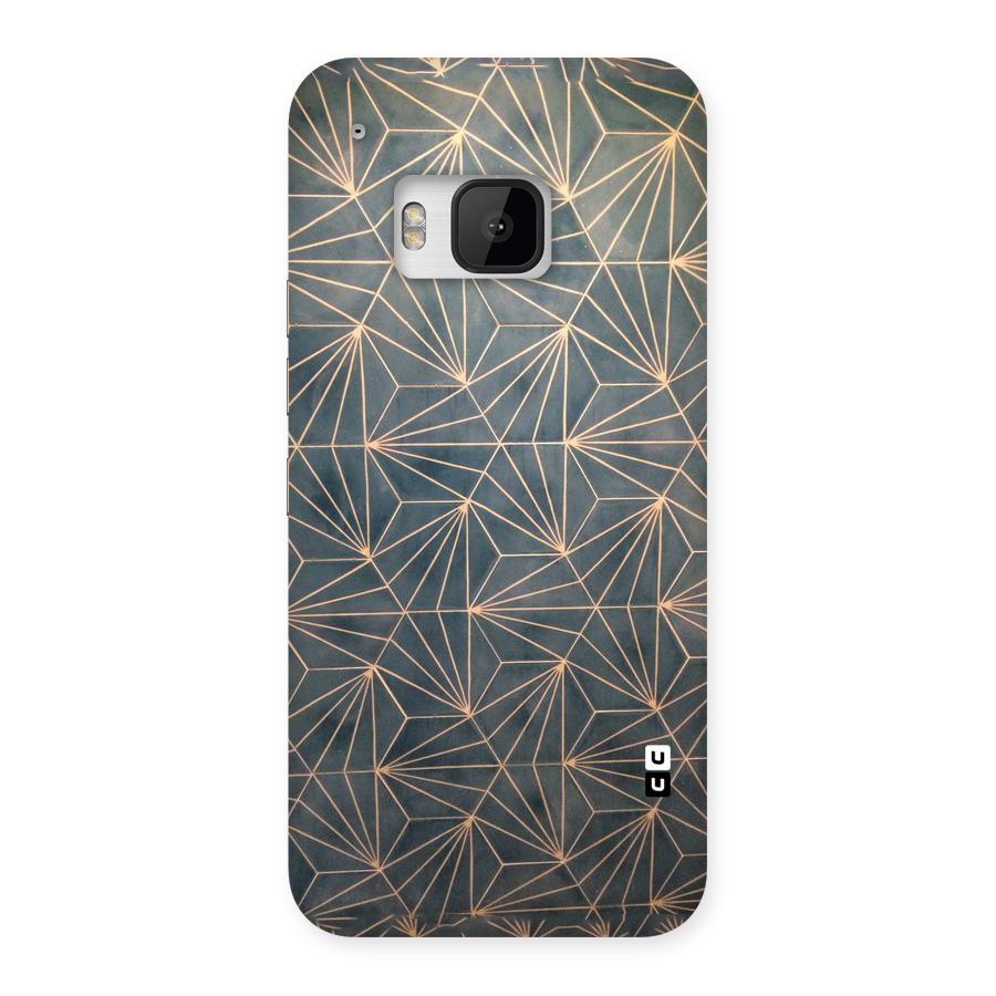 Dotted Lines Pattern Back Case for HTC One M9
