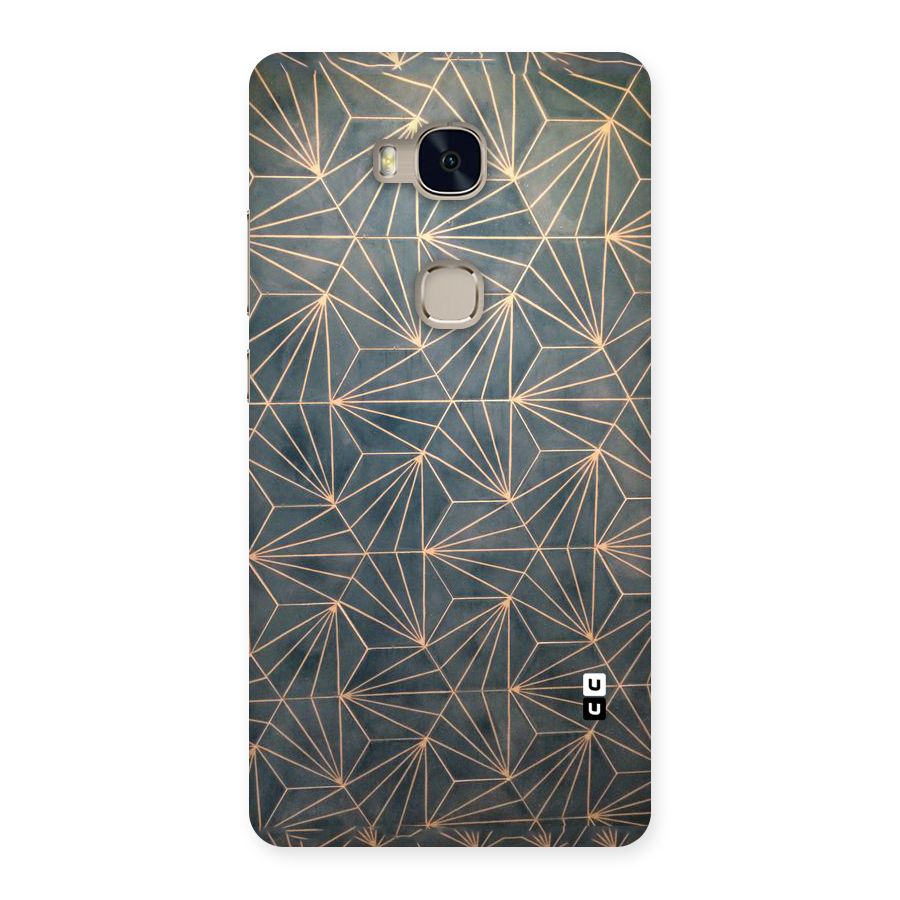 Dotted Lines Pattern Back Case for Huawei Honor 5X