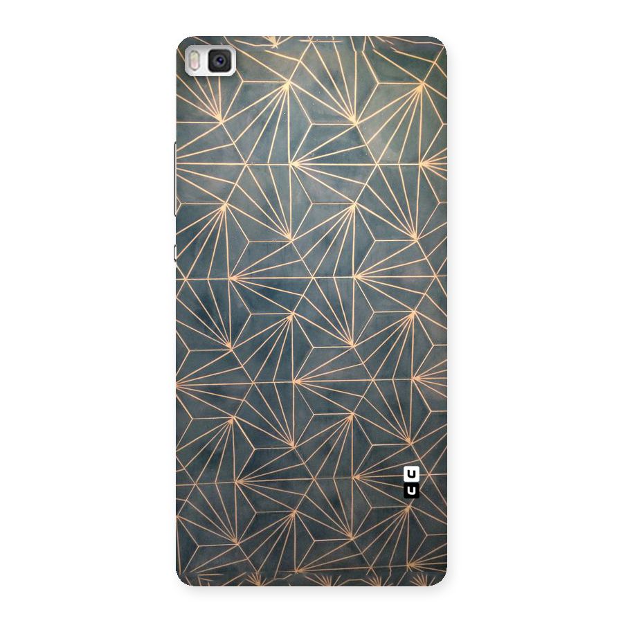 Dotted Lines Pattern Back Case for Huawei P8