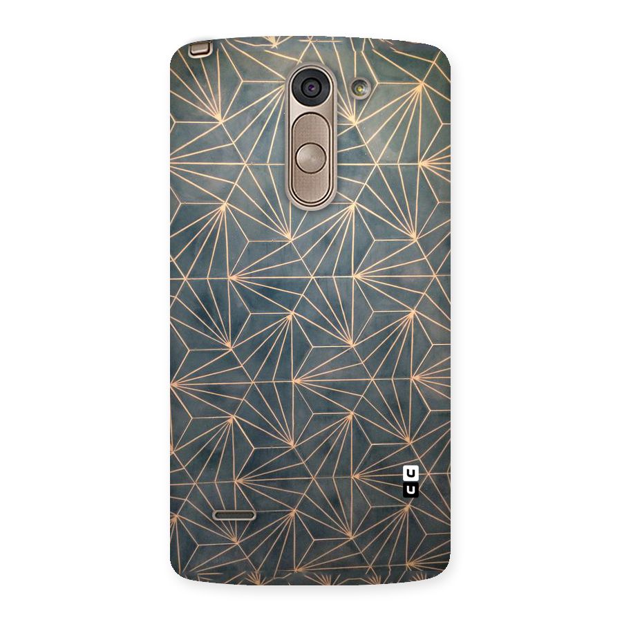Dotted Lines Pattern Back Case for LG G3 Stylus