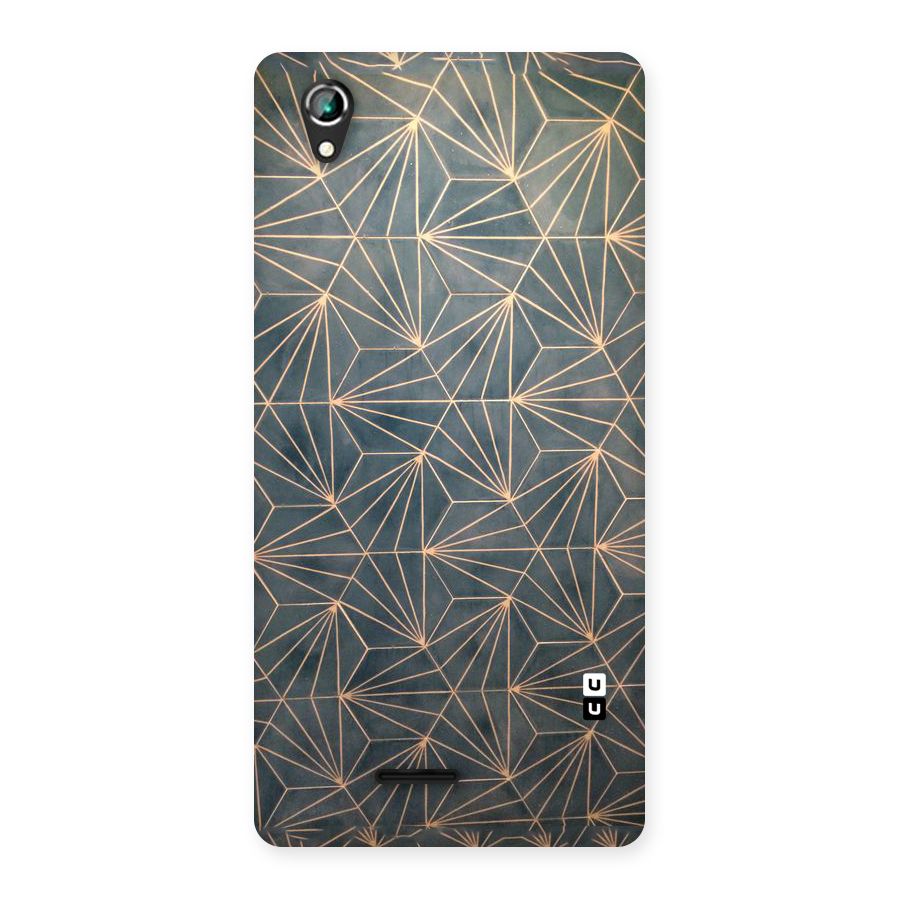 Dotted Lines Pattern Back Case for Lava Iris 800