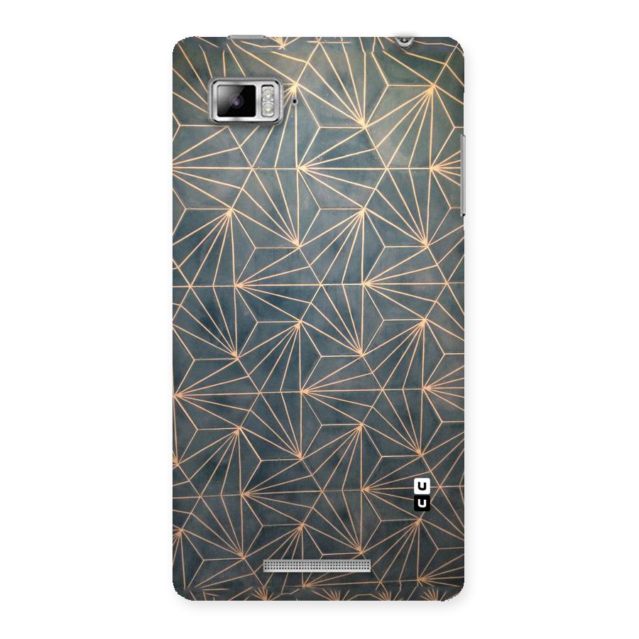 Dotted Lines Pattern Back Case for Lenovo Vibe Z K910
