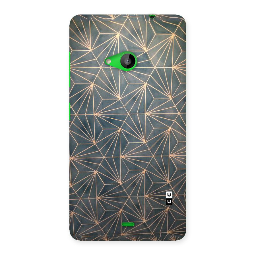 Dotted Lines Pattern Back Case for Lumia 535