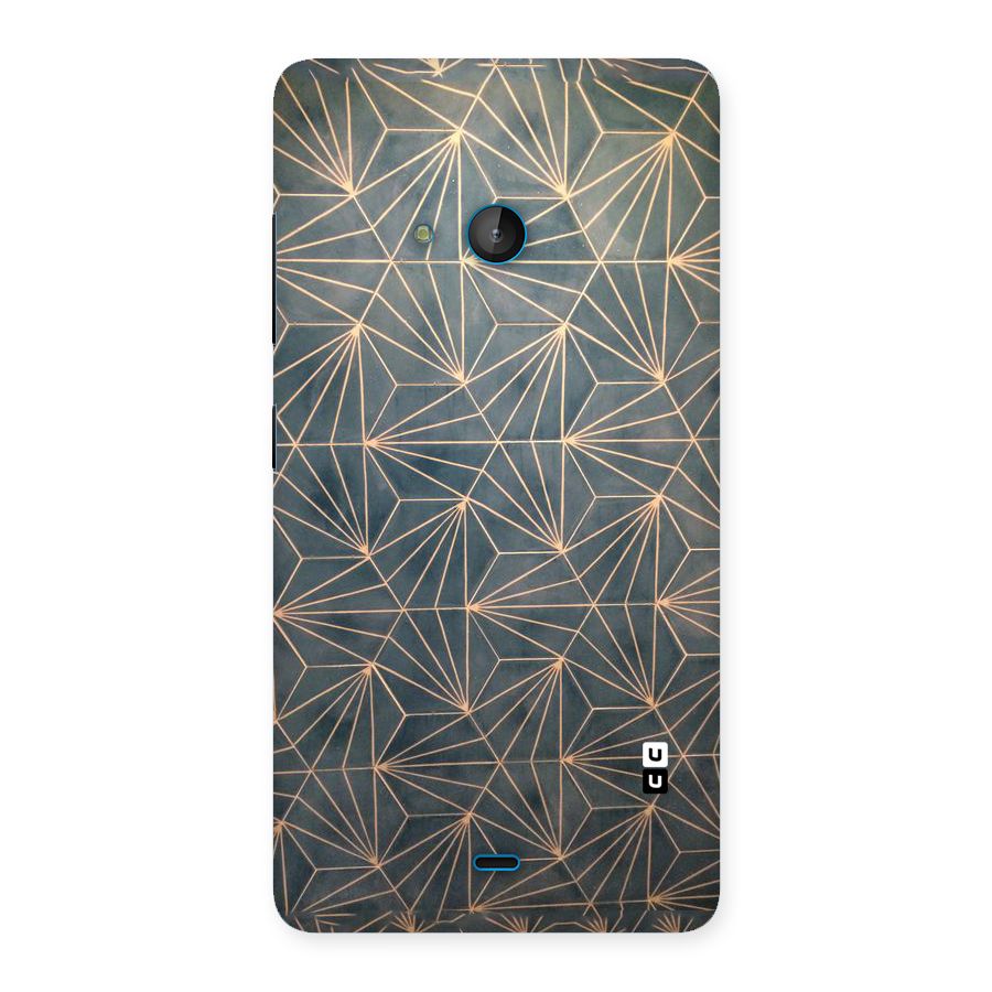 Dotted Lines Pattern Back Case for Lumia 540