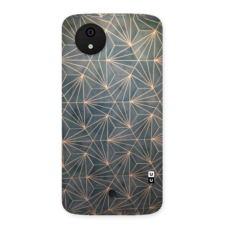 Dotted Lines Pattern Back Case for Micromax Canvas A1