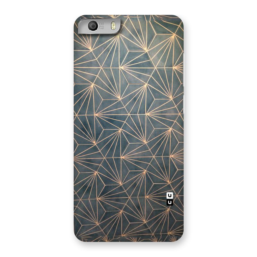 Dotted Lines Pattern Back Case for Micromax Canvas Knight 2